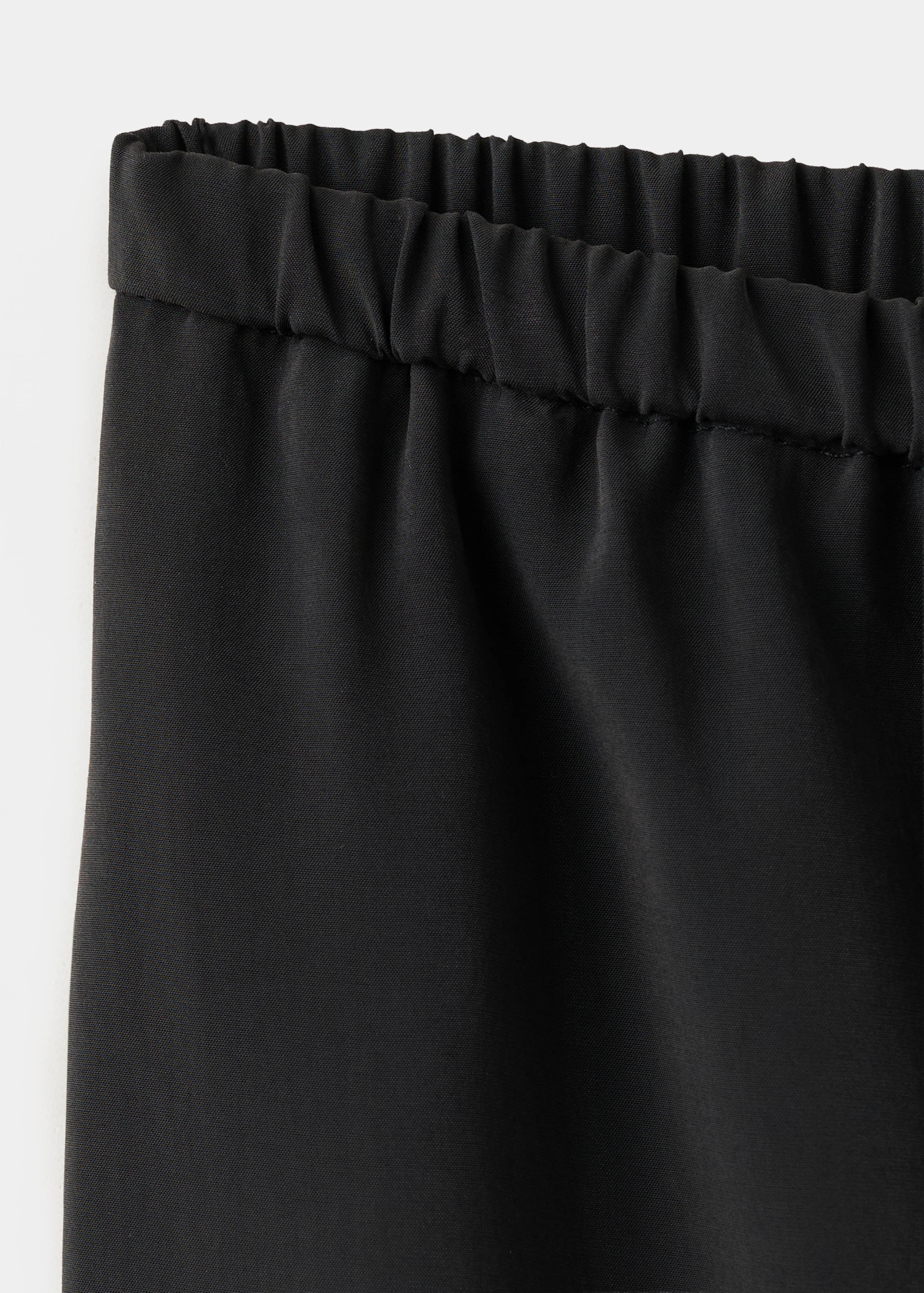 Mango pantalon vera in black