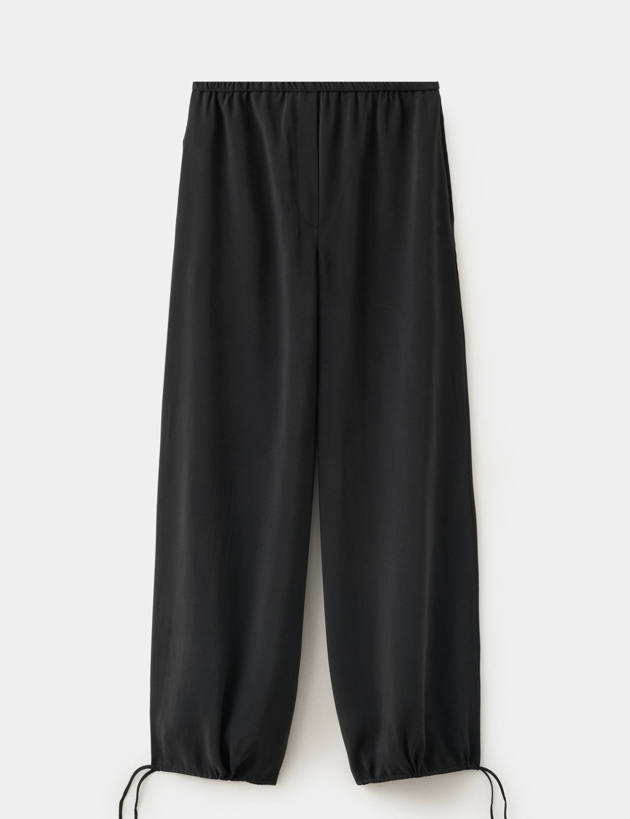 Mango pantalon vera in black