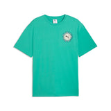PUMA sunset drive relaxed tee men in vibrant green
