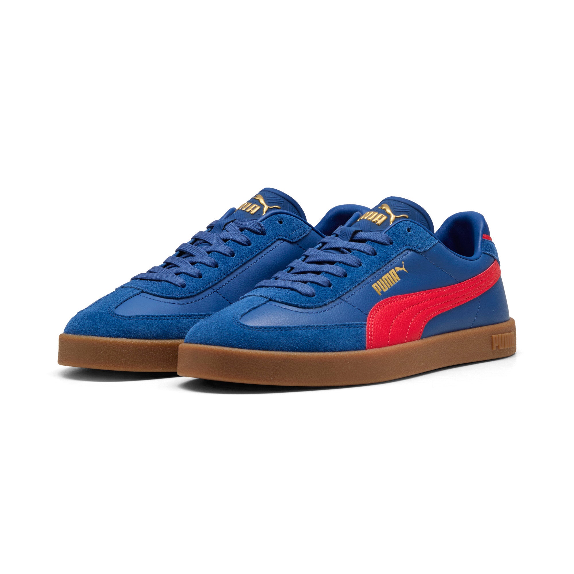 PUMA club II era sneakers unisex (397447) in clyde royal and red