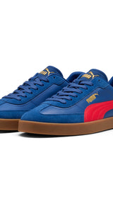 PUMA club II era sneakers unisex (397447) in clyde royal and red