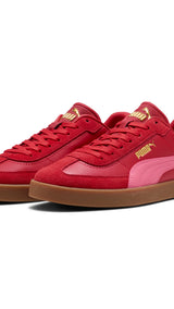 PUMA club II era sneakers unisex (397447) in candy apple and magic rose