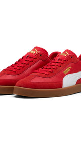 PUMA club II era sneakers unisex (397447) in for all time red and white