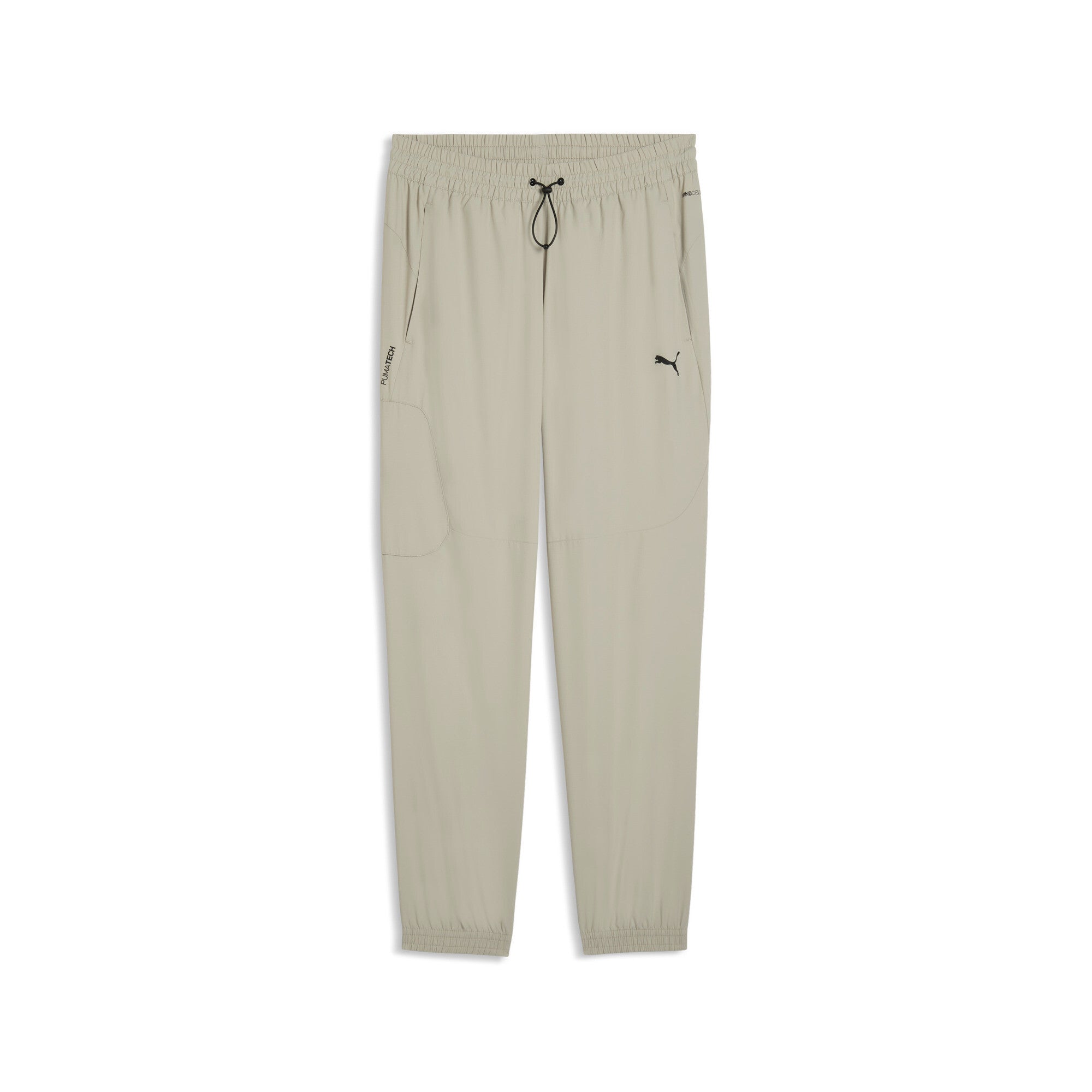 PUMA PUMATECH woven cargo pants men in pebble gray