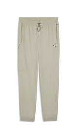 PUMA PUMATECH woven cargo pants men in pebble gray