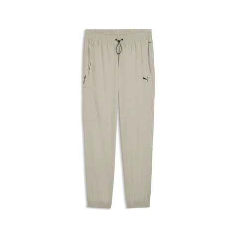 PUMA PUMATECH woven cargo pants men in pebble gray