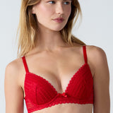 Etam panama - n 2 classique in red