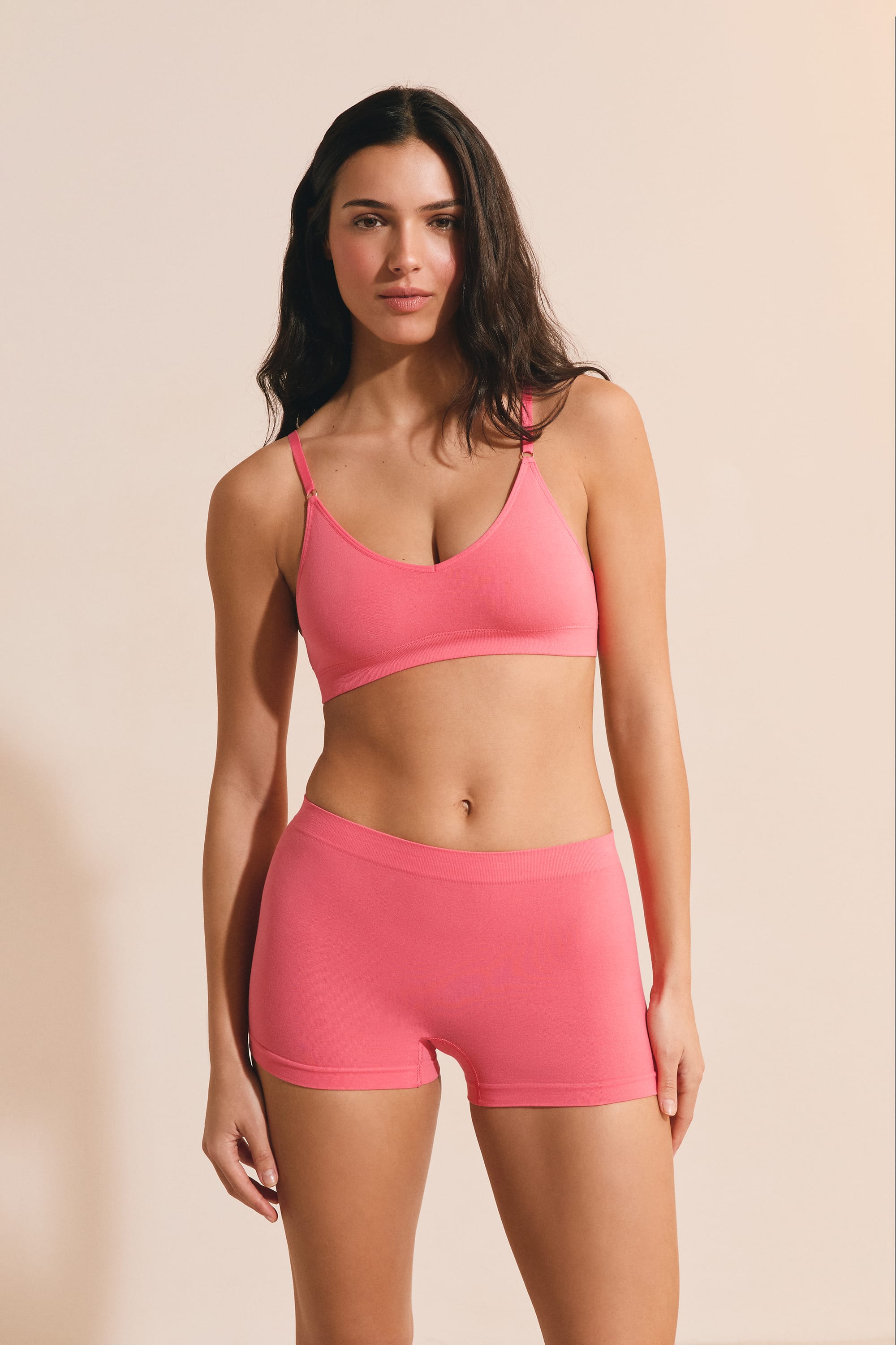 Etam amande - brassiere in grenadine
