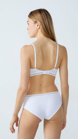 Etam happily - shorty in white