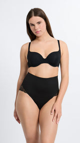 Etam power lace byetam - culotte th in black