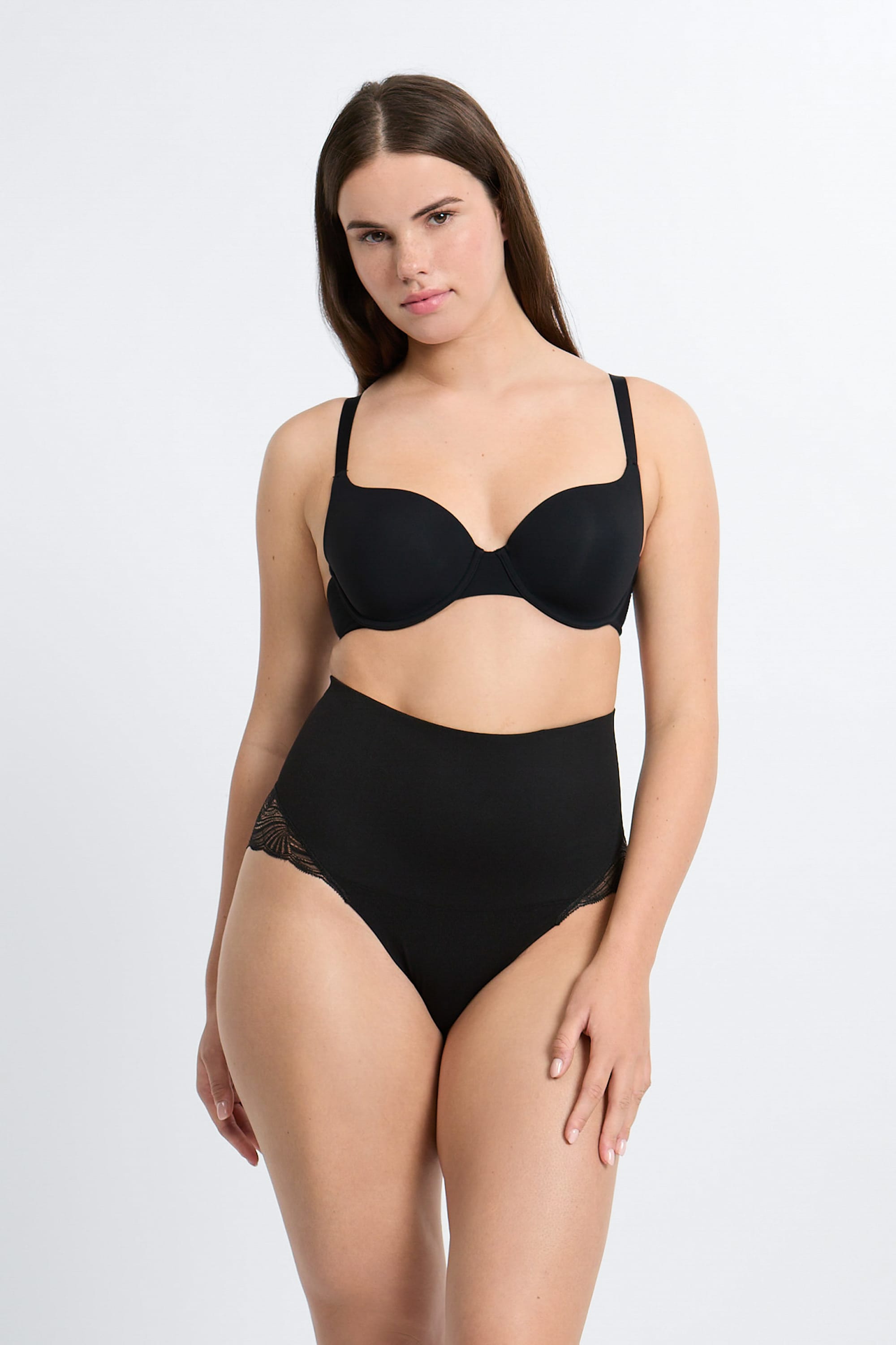 Etam power lace byetam - culotte th in black