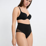 Etam power lace byetam - culotte th in black