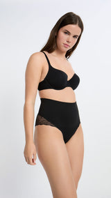 Etam power lace byetam - culotte th in black