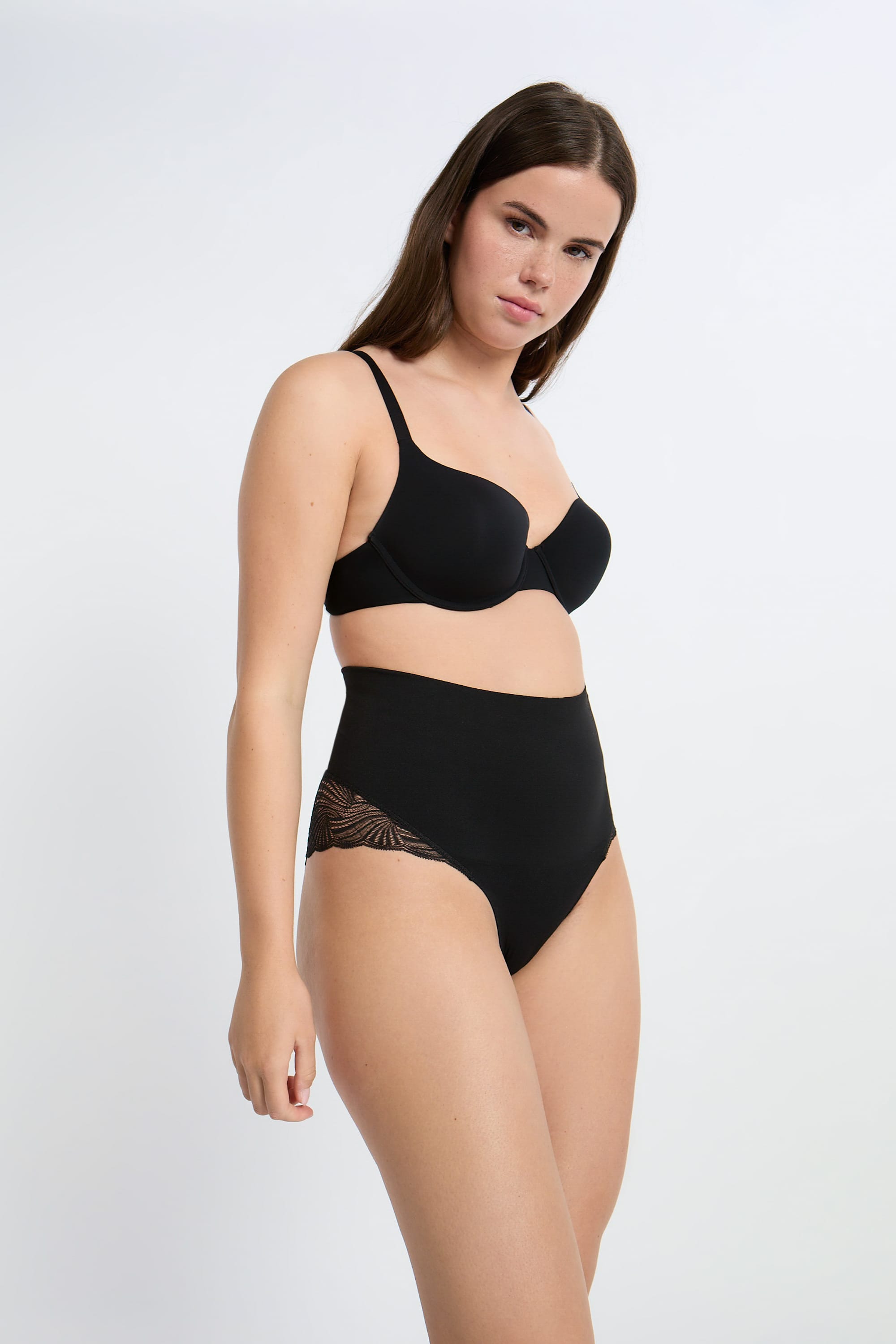 Etam power lace byetam - culotte th in black