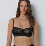 Etam flexi lace - SC balconnet in black