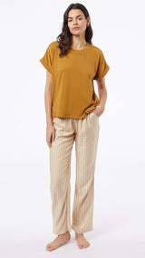 Etam saadi - pantalon in moutarde ocre - Image 4