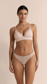 Etam idole - culotte in rose poudre