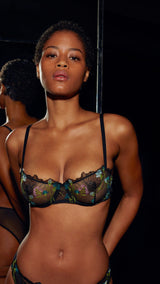 Etam garden - n 9 balconnet in black