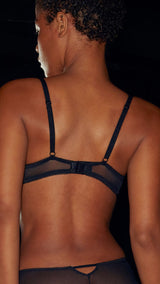 Etam garden - n 9 balconnet in black