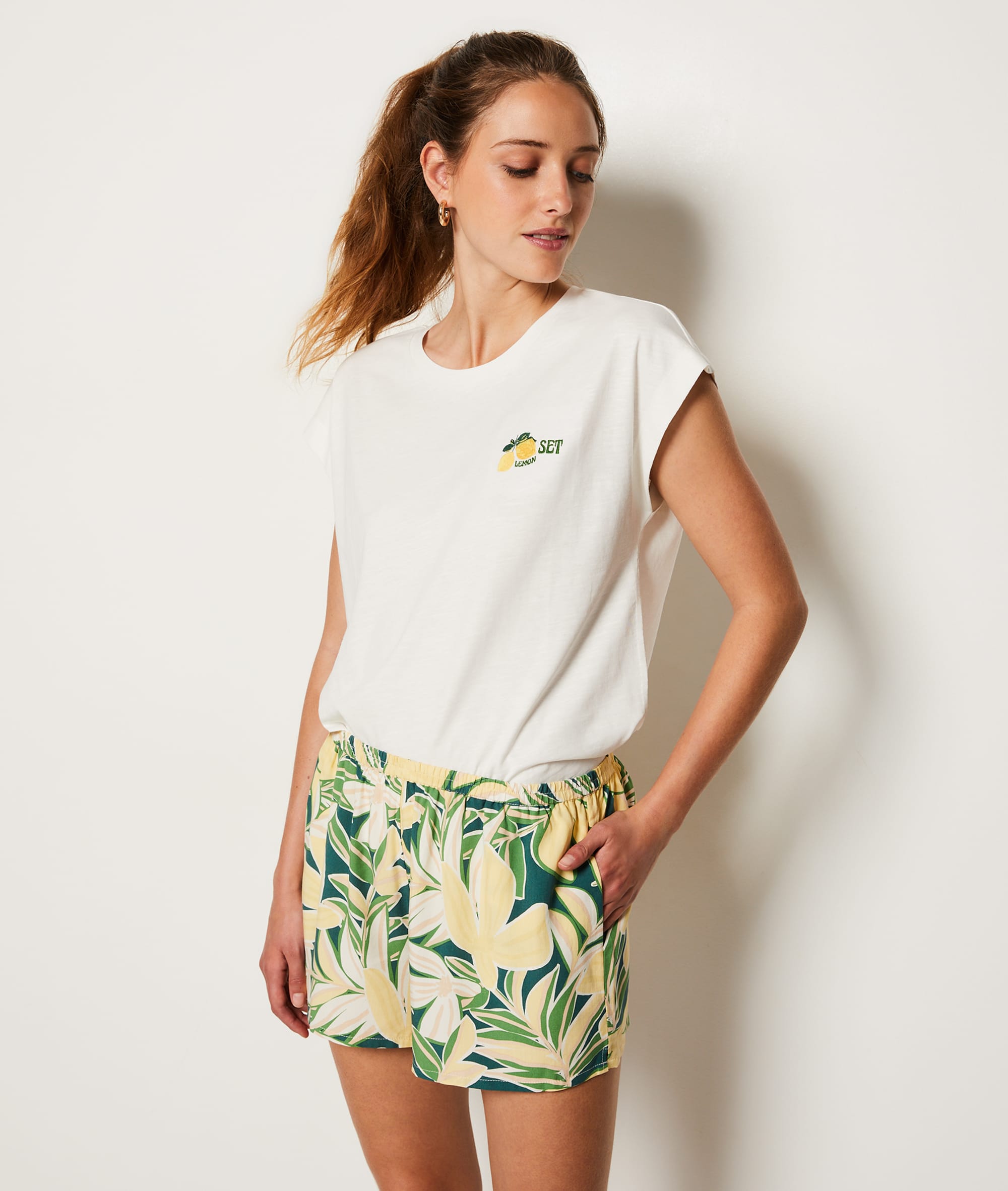 Etam chance - short in jaune vif - Image 4
