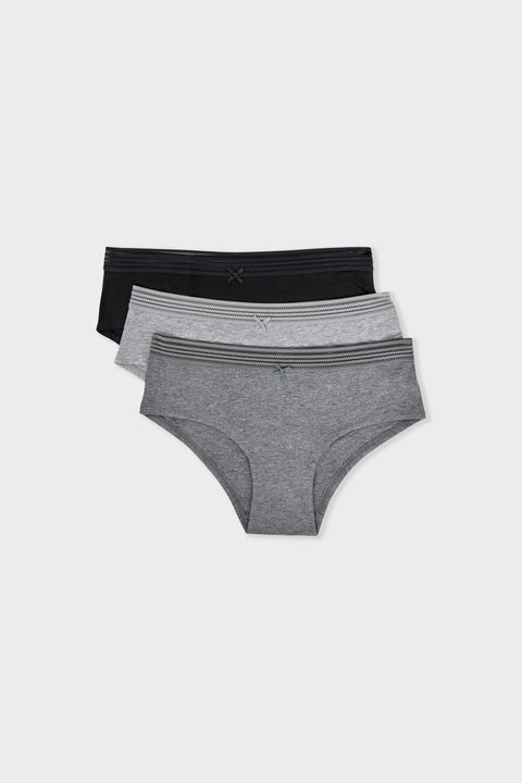 Etam jack lace - 3 shorties in multicolor