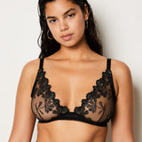 Etam palmes - N7 triangle armature in black