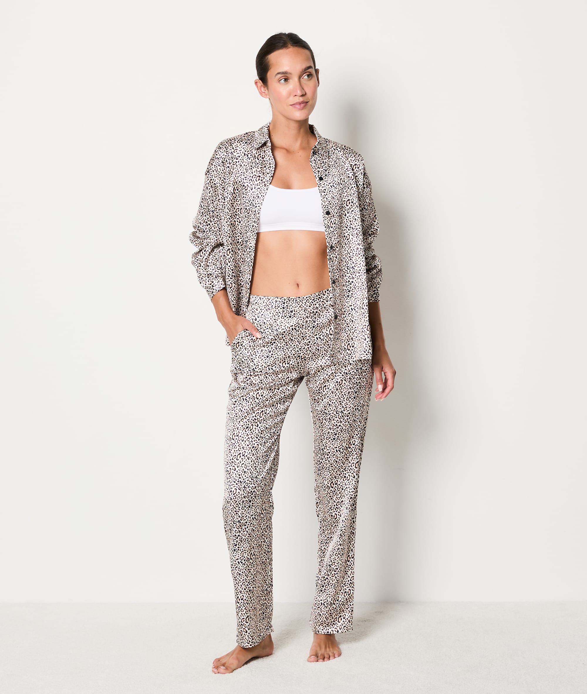 Etam beo - pantalon in imp bleu vert,,, - Image 1