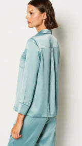Etam balda - chemise ml in bleu vert