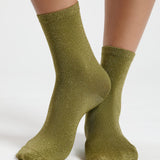 Etam etincelle rib - socks in kaki olive