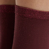 Etam etincelle rib - socks in bordeaux grenat