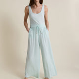 Etam cheeta - pantalon 0425 in bleu vert