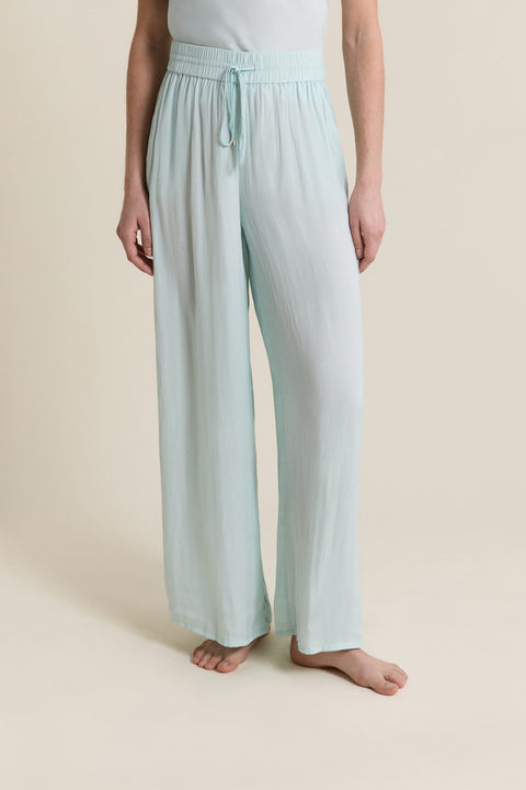 Etam cheeta - pantalon 0425 in bleu vert