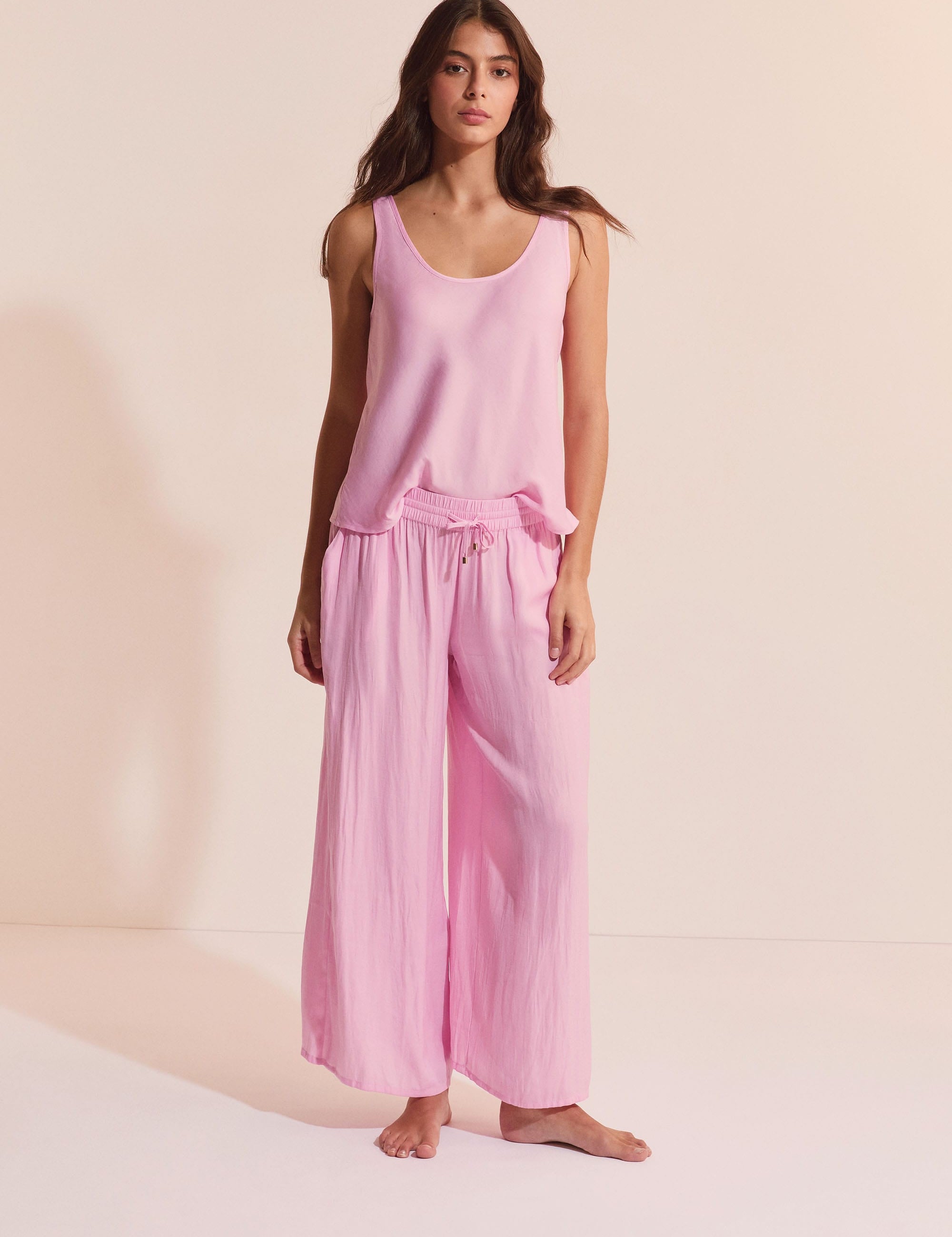 Etam cheeta - pantalon 0425 in rose bonbon