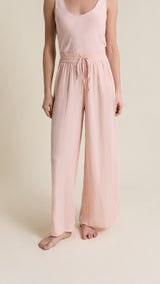 Etam cheeta - pantalon 0425 in rose poudre