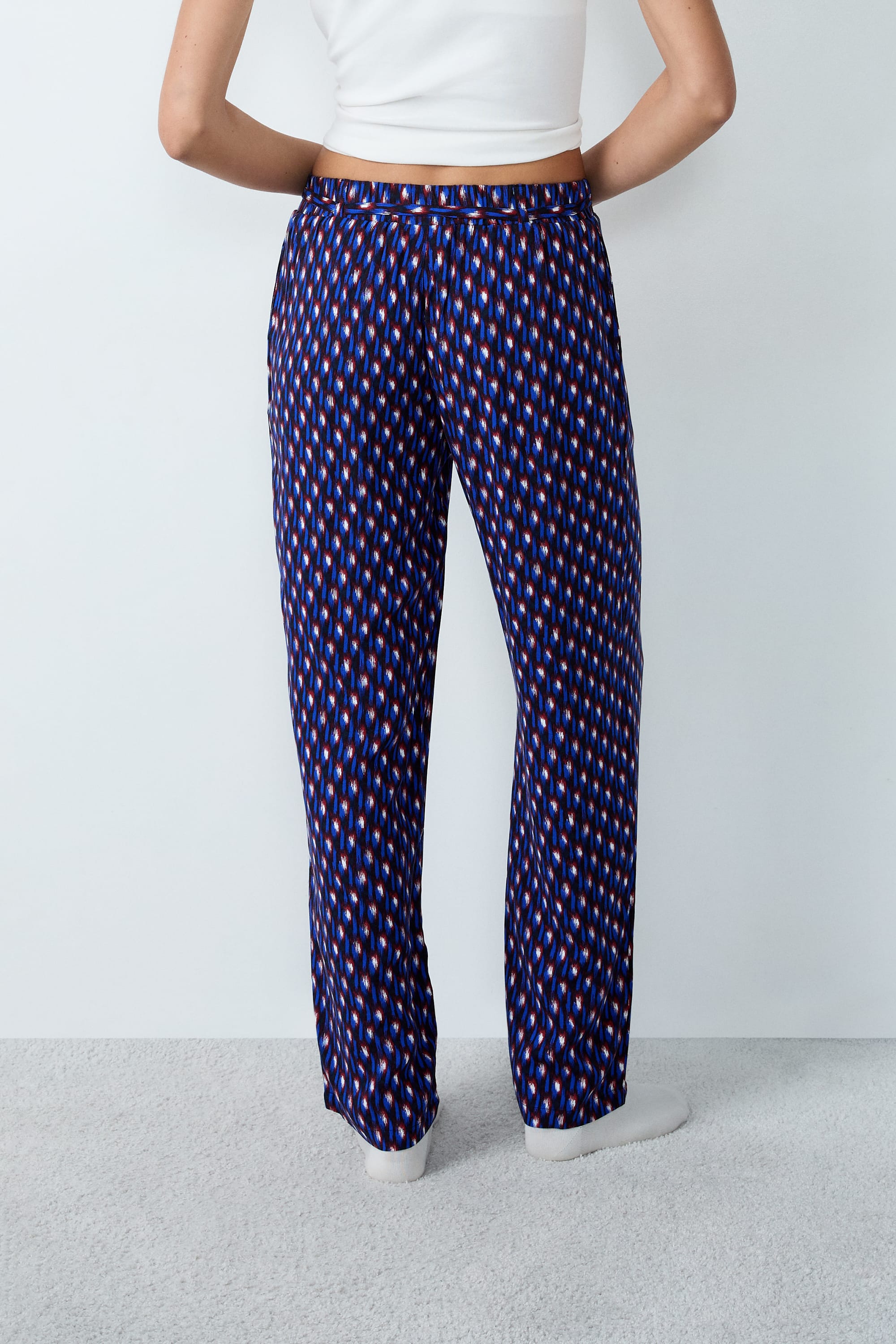 Etam beryl - pantalon in imp bleu vert - Image 4
