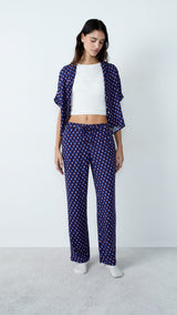 Etam beryl - pantalon in imp bleu vert - Image 2