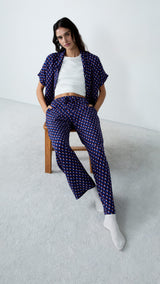 Etam beryl - pantalon in imp bleu vert - Image 1