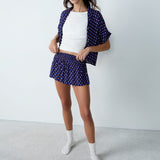 Etam beryl - short in imp bleu vert - Image 1