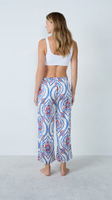 Etam bacio - pantalon 7/8 in imp bleu vert - Image 4