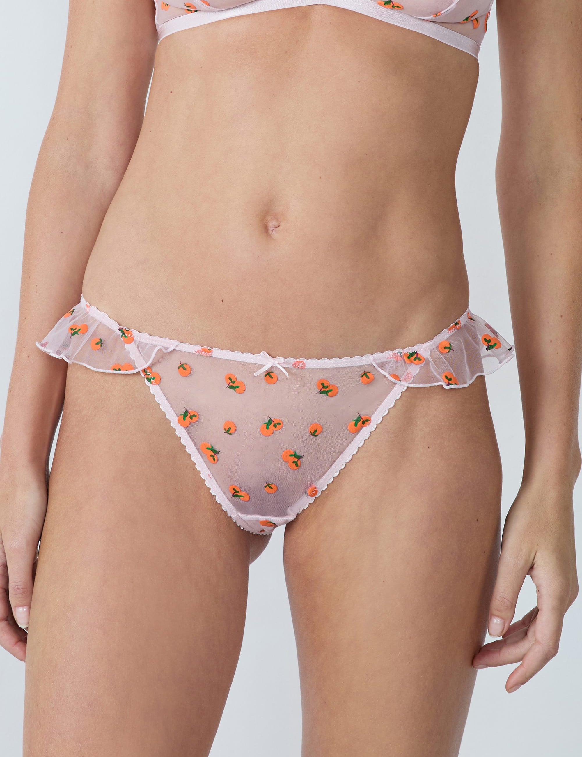 Etam peaches - bresilien in imp fond rose