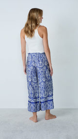 Etam mailan - pantalon 7/8 in imp bleu vert - Image 4