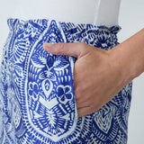 Etam mailan - pantalon 7/8 in imp bleu vert - Image 3