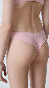 Etam coeur - tanga in rose poudre