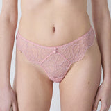 Etam coeur - tanga in rose poudre