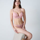 Etam coeur - N5 classique in rose poudre