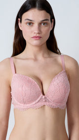 Etam coeur - N5 classique in rose poudre