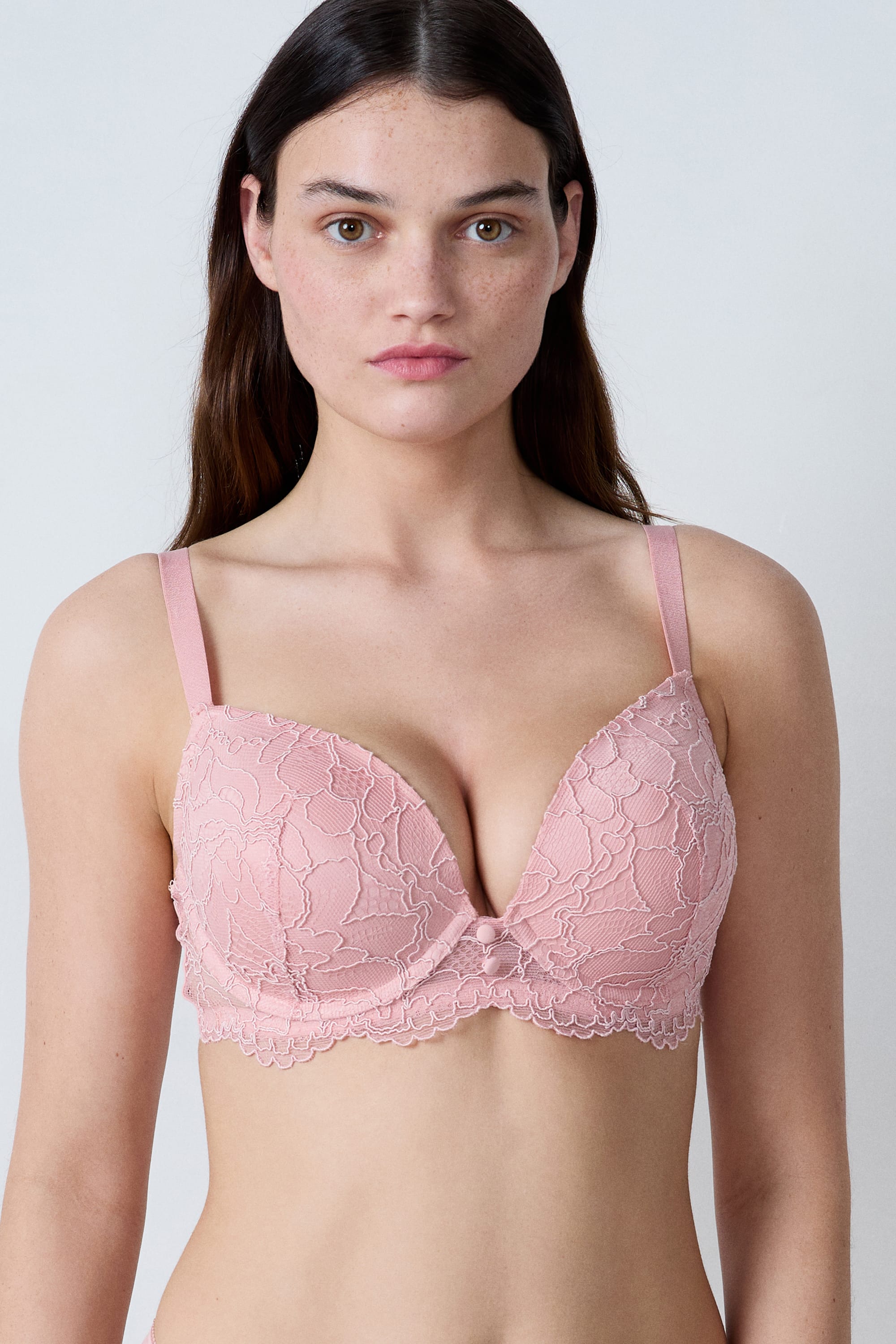 Etam coeur - N5 classique in rose poudre