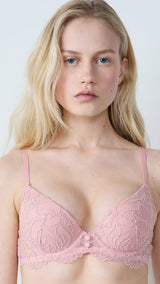 Etam coeur - N2 classique in rose poudre