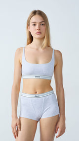 Etam cozy- SA brassiere in gris clair - Image 4