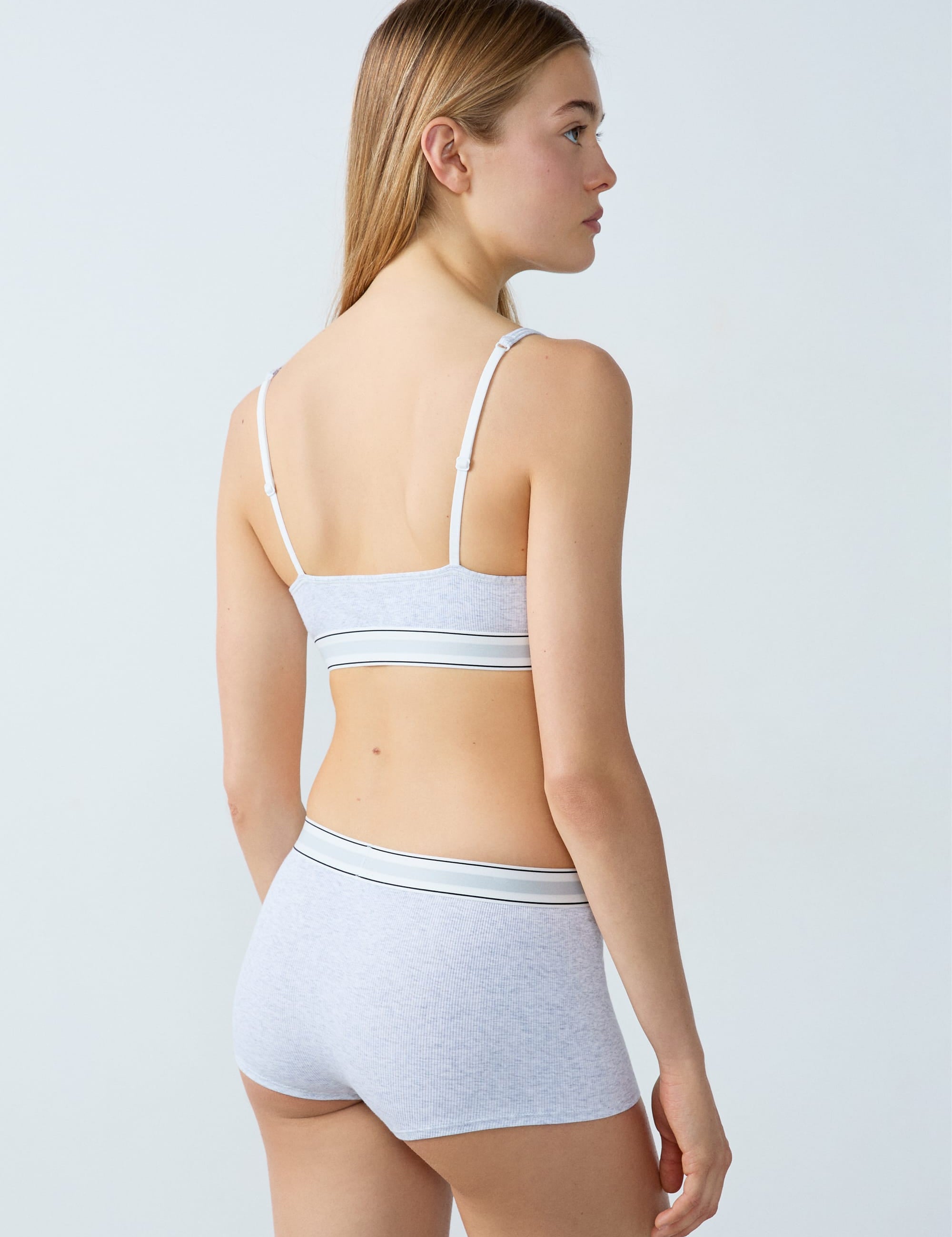 Etam cozy- SA brassiere in gris clair - Image 2